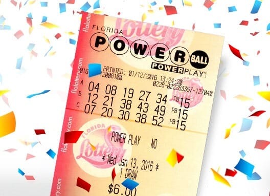 Powerball tiket obrázek