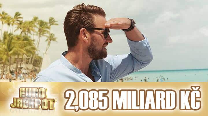 Eurojackpot jackpot 2,085 miliard Kč