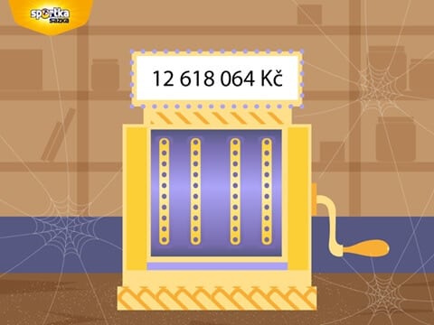 Jackpot 12 miliónů Kč - loterie Sportka