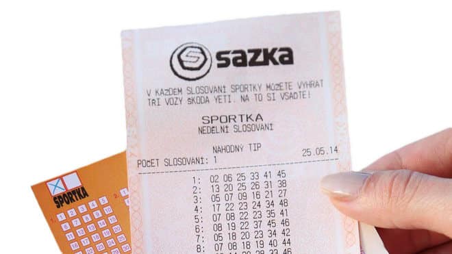 tiket loterie Eurojackpot s více sloupci