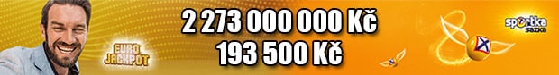 Sportka a Eurojackpot -jackpoty