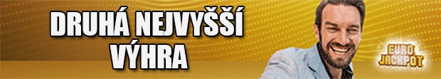 Druhá nejvyšší výhra v loterii Eurojackpot