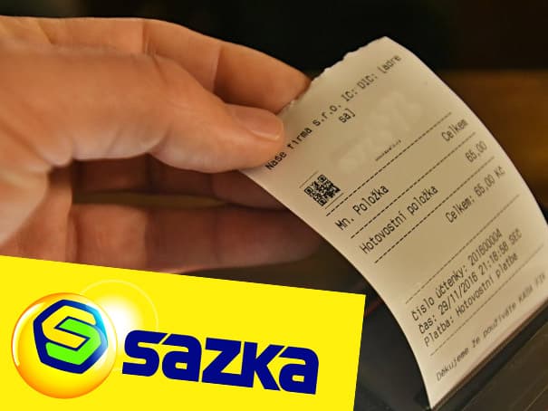 ¨Účtenková loterie - Sazka