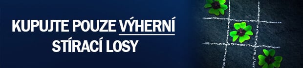 Kupujte pouze výherní stírací losy