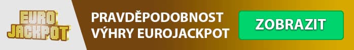 Pravděpodobnost výhry Eurojackpot