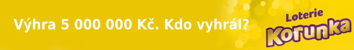 Kdo vyhrál v loterii Korunka Šestka výhru 5 000 000 Kč?