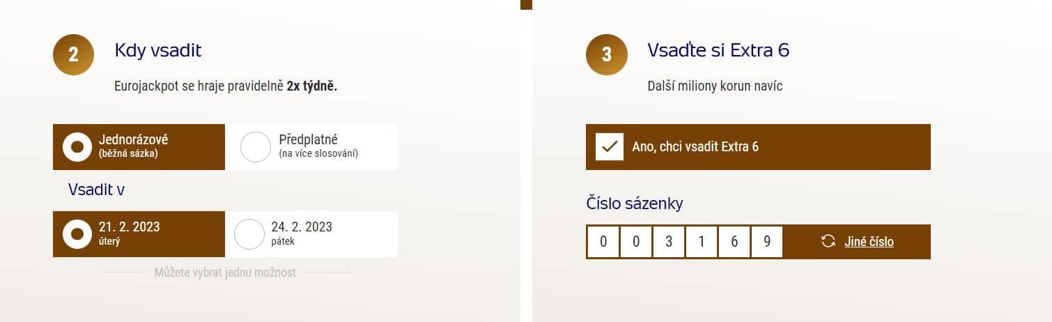Slosování u Eurojackpotu.