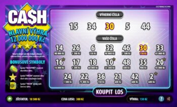Cash 300 los přední strana setřená
