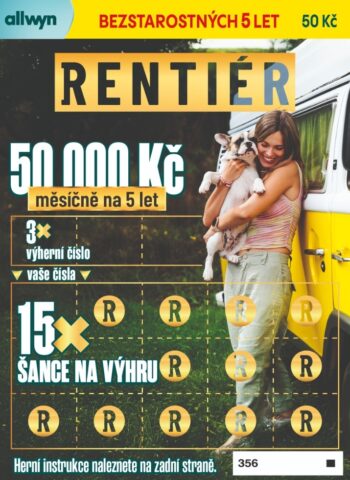 Ukázka nesetřeného losu Rentiér