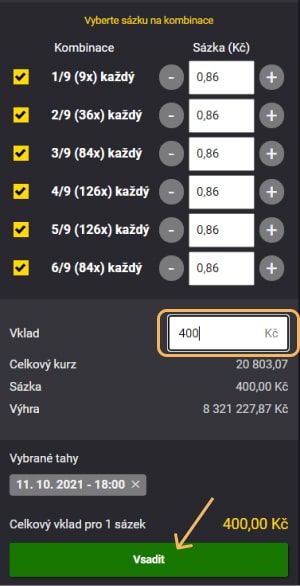 Vklad peněz 4 z 49