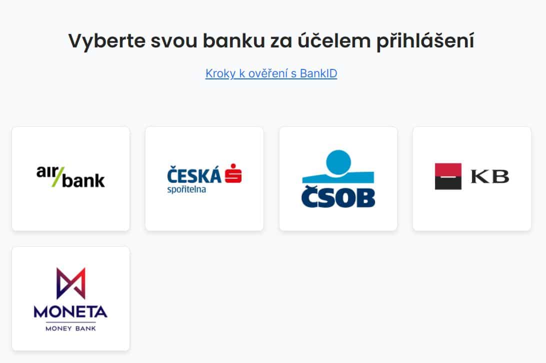 Ověření účtu online přes banku v apollo games casinu