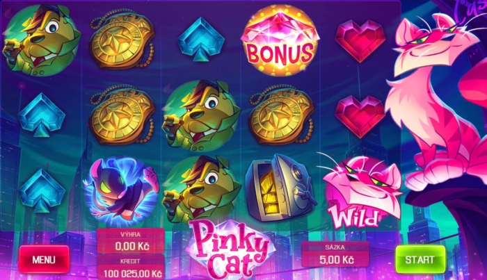 Pinky Cat od výrobce Apollo Games