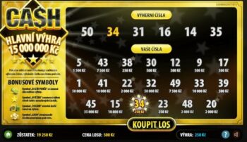 Cash 500 los přední strana setřená
