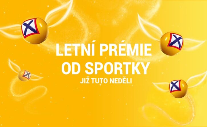 Letní prémie od Sportky je tady.