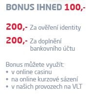 Synot Bonus Bez vkladu