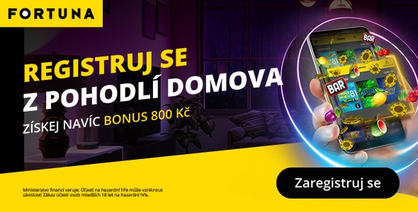 registrace z pohodlí domova