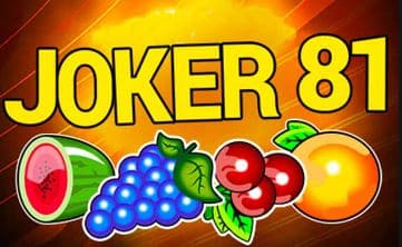 Joker 81 automat kajot casino