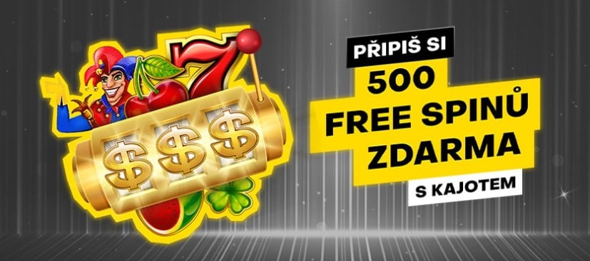 500 free spinů od Fortuny za první vklad