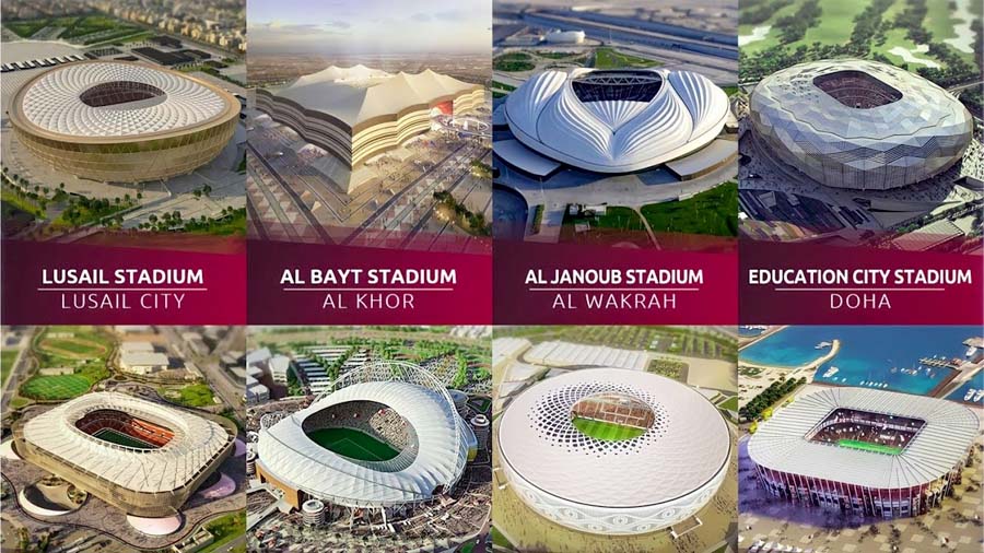 Stadiony Quatar 2022 MS