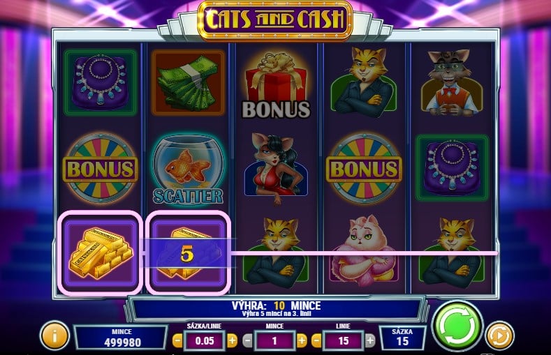 Cats and cash