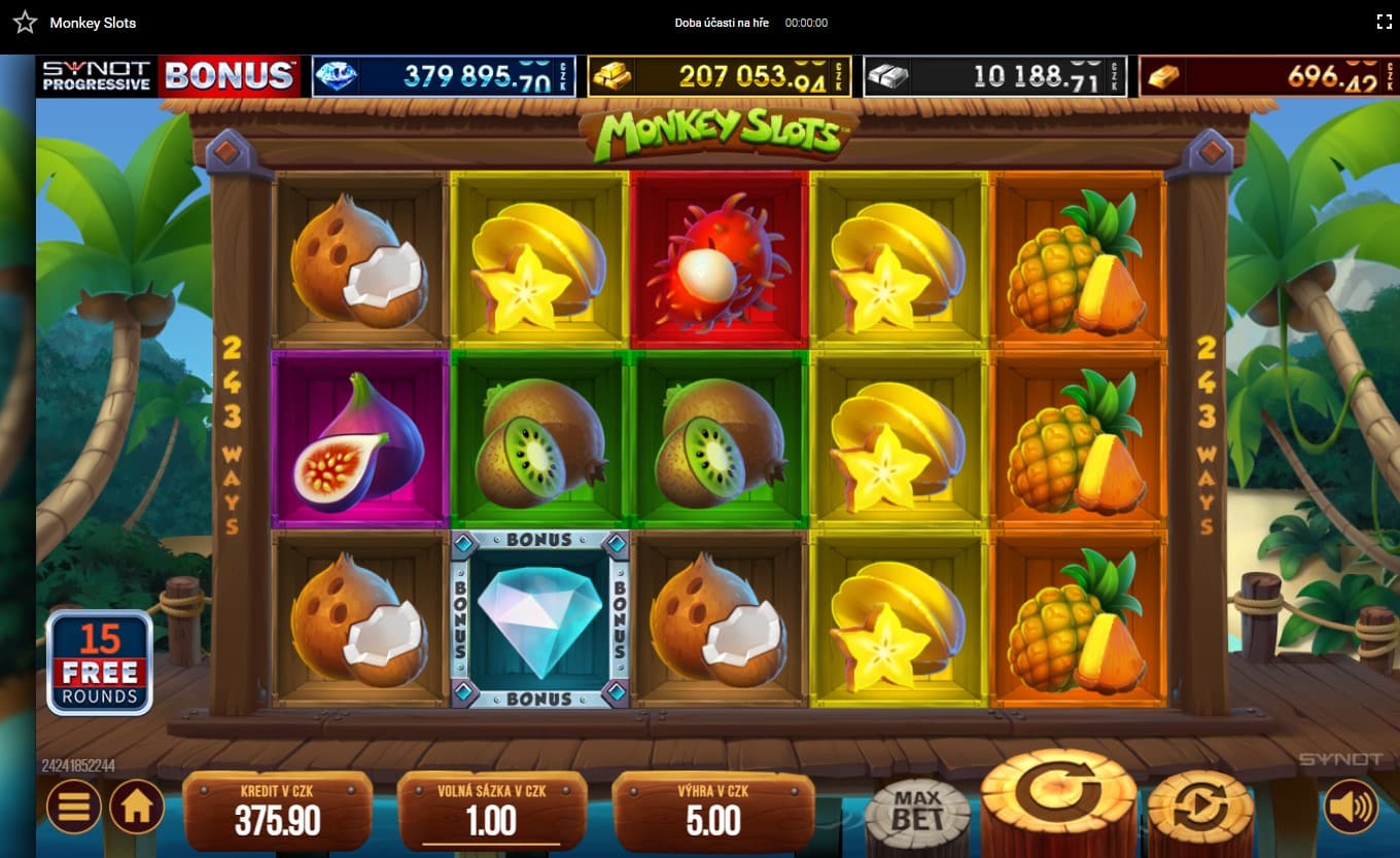 Hra Monkey slots