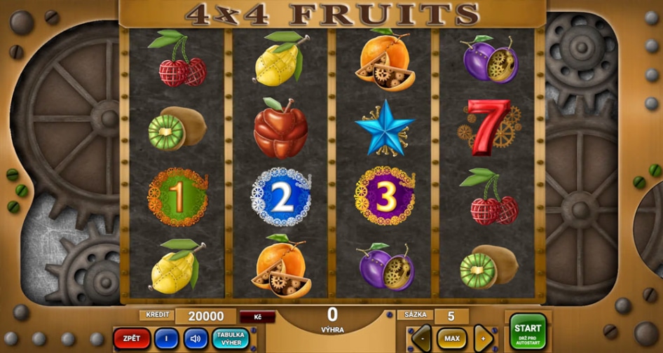 4x4 FRUITS od Adell