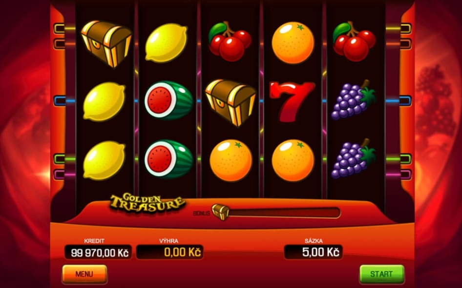 Golden Treasure od Apollo Games