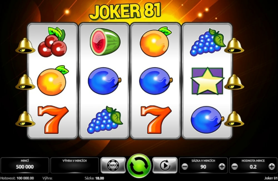 Joker 81 od Kajot