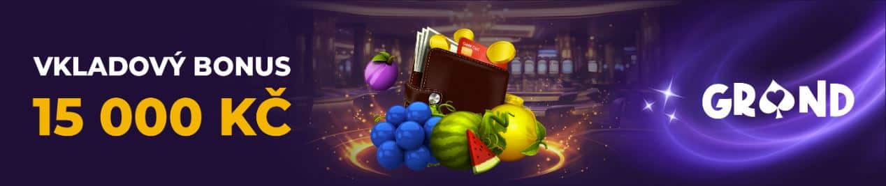 Vkladový bonus v casinu Grandwin