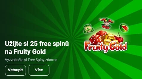 Betano 25 FS Fruity gold
