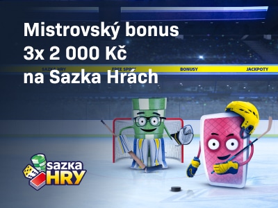 Sazka hokejový master bonus