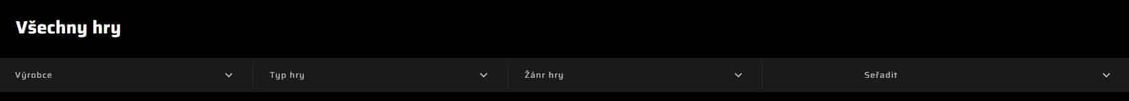 Filtr her v 69Games casinu