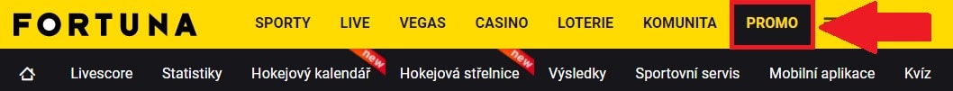 Fortuna věrnostní body - kde je najdu?