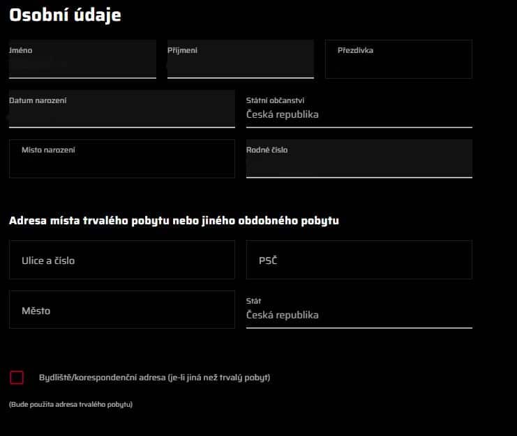 Osobní údaje