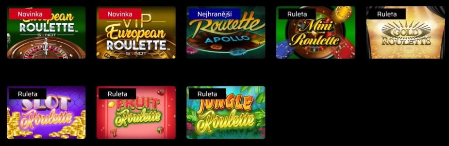 Varianty Rulety na 69Games casinu
