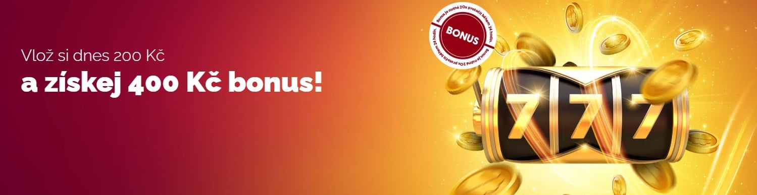 Luckybet bonus 400 Kč