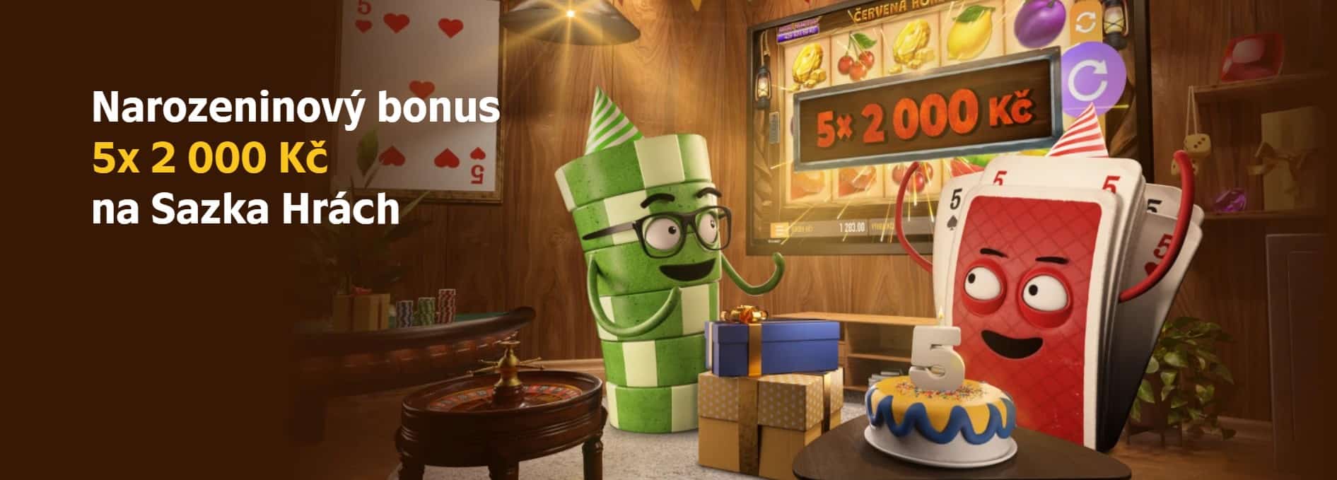 Sazka narozeninový bonus
