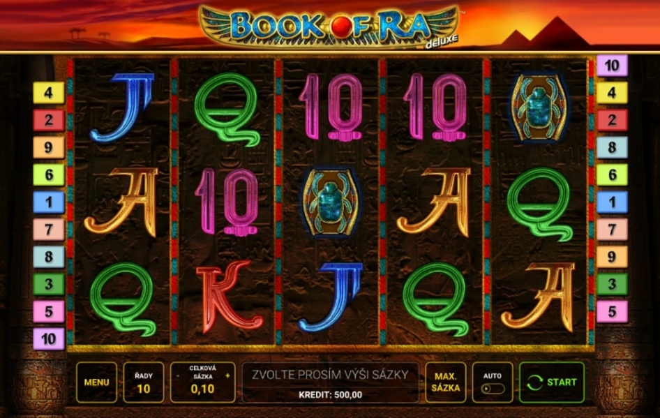 Book of Ra Deluxe od Novomatic