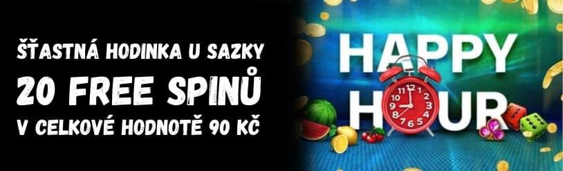 Sazka Happy hour