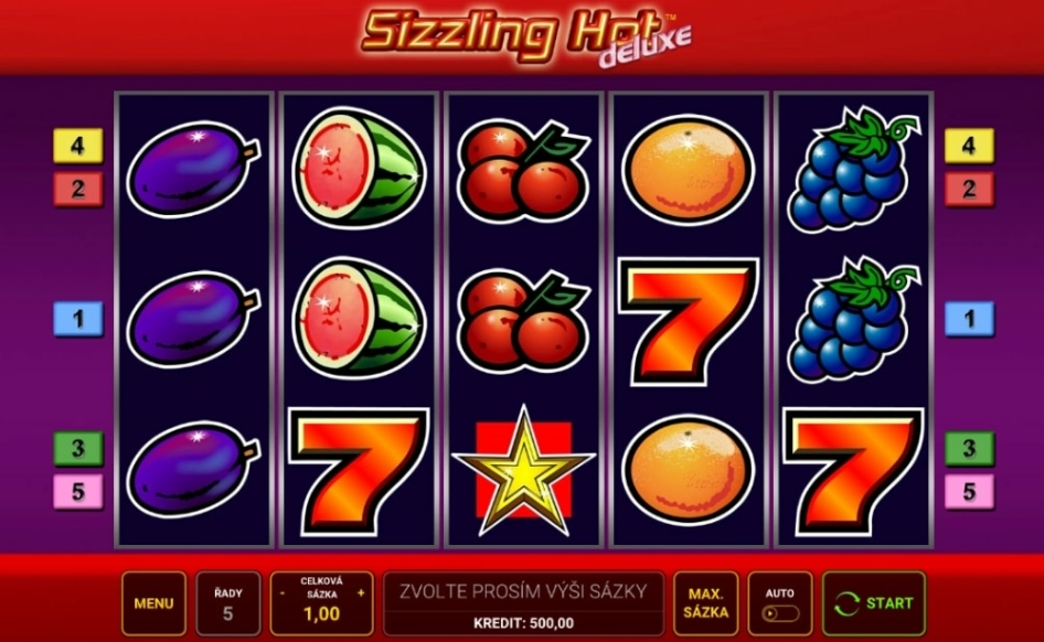 Sizzling Hot Deluxe od Novomatic