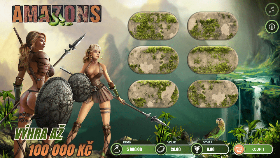 Stírací los Amazons od Korunky
