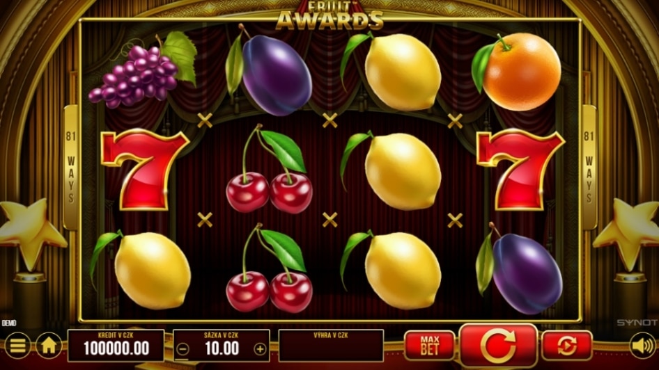 Fruit Awards od SYNOT Games