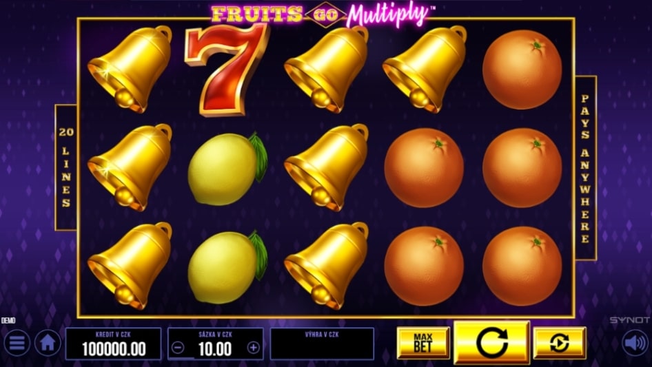 Fruits Go Multiply od SYNOT Games