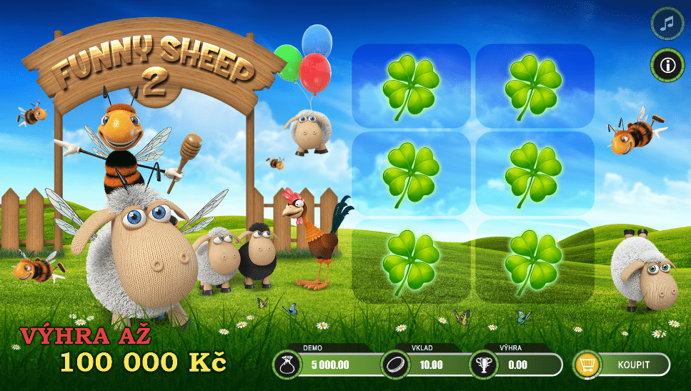Stírací los Funny Sheep 2 od Korunky