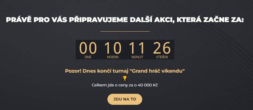 Grandwin casino Akce