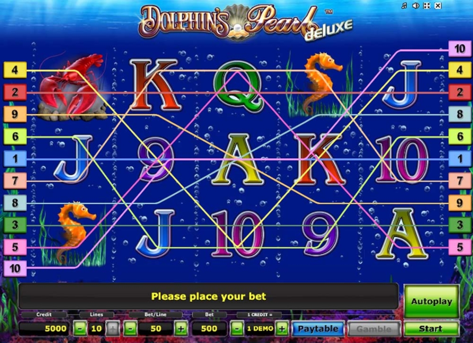 Dolphin's Pearl Deluxe od Novomatic