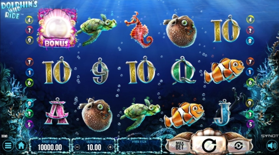 Dolphin's Wild Ride od SYNOT Games