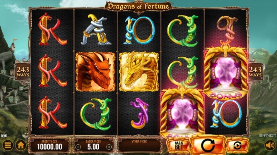 Dragons of Fortune od SYNOT Games