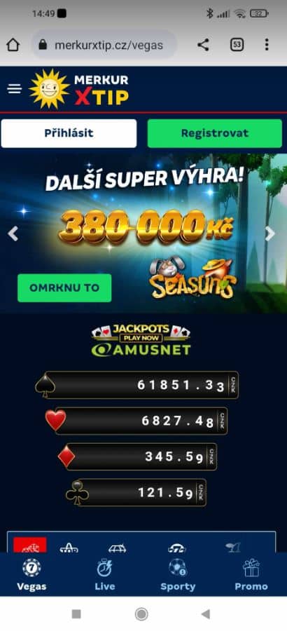 MerkurXtip na mobilu