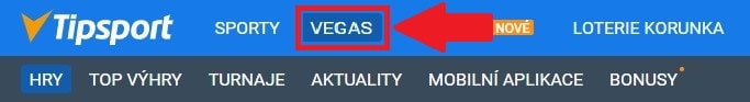 Tipsport Vegas